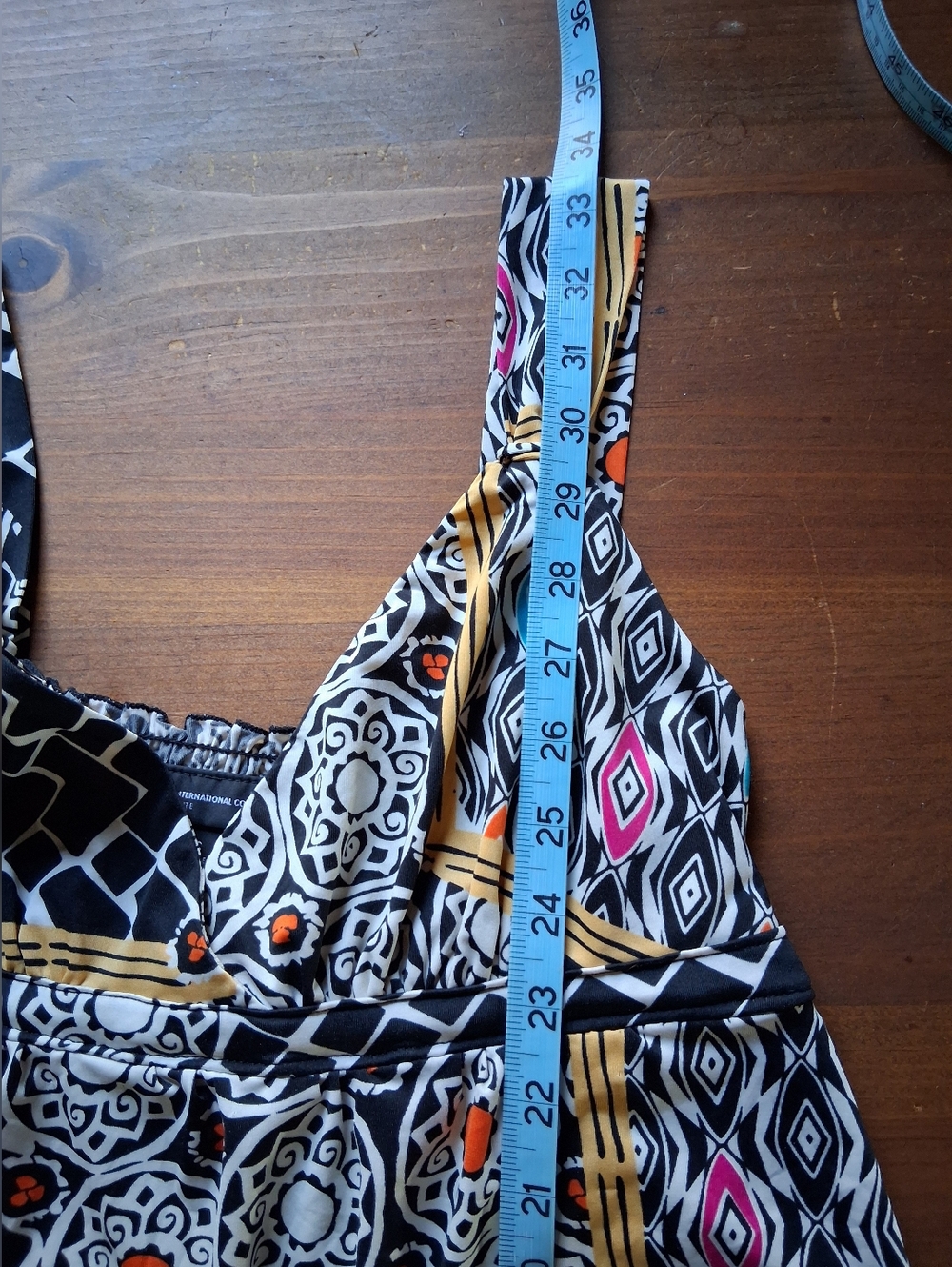 INC International Concepts  Sleeveless Tribal & Medallion Print Dress Petite - Picture 7 of 9
